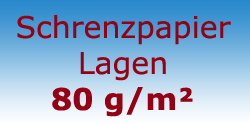 Schrenzpapier 80 g/m² Lagen